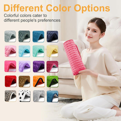 Heating Pad,Electric Heating Pads,Heating Pad for Back,Silvergray,24x12In