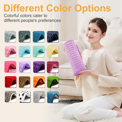 Heating Pad,Electric Heating Pads,Heating Pad for Back,Silvergray,24x12In