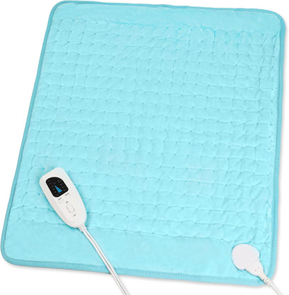 Heating Pad,Electric Heating Pads,Heating Pad for Back,Silvergray,24x12In