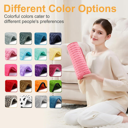Heating Pad,Electric Heating Pads,Heating Pad for Back,Silvergray,24x12In