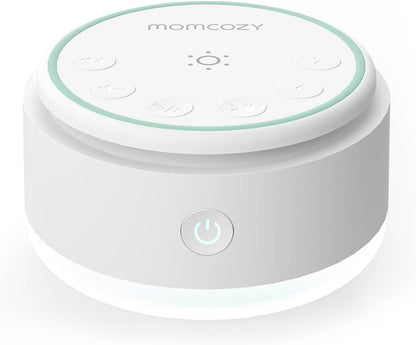 Sound Machine for Baby-20 Soothing Sounds & Touch Warm Light Portable White Noise for Kids & Adults for Sleeping Timer and Memory | Ideal Travel Companion & Nursery Must-Have