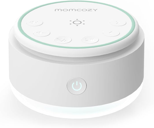 Sound Machine for Baby-20 Soothing Sounds & Touch Warm Light Portable White Noise for Kids & Adults for Sleeping Timer and Memory | Ideal Travel Companion & Nursery Must-Have