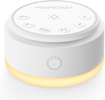Sound Machine for Baby-20 Soothing Sounds & Touch Warm Light Portable White Noise for Kids & Adults for Sleeping Timer and Memory | Ideal Travel Companion & Nursery Must-Have