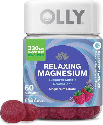 Relaxing Magnesium Gummies, Supports Muscle Relaxation* - 60 Count
