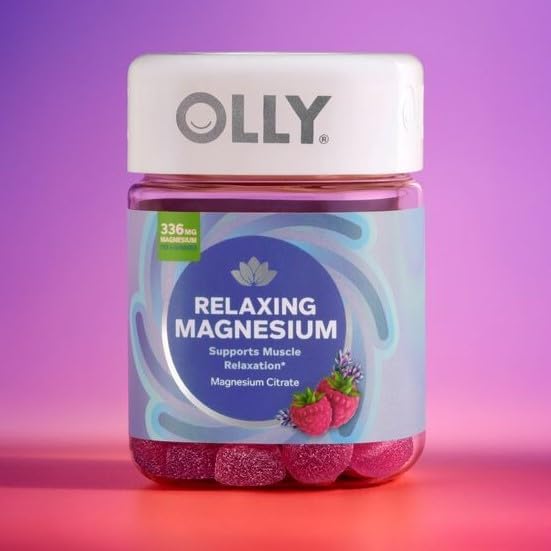 Relaxing Magnesium Gummies, Supports Muscle Relaxation* - 60 Count