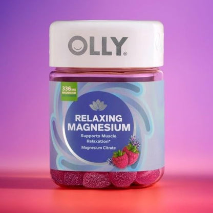 Relaxing Magnesium Gummies, Supports Muscle Relaxation* - 60 Count