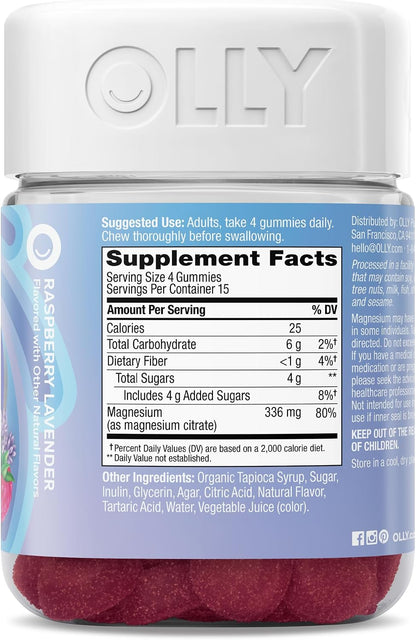 Relaxing Magnesium Gummies, Supports Muscle Relaxation* - 60 Count