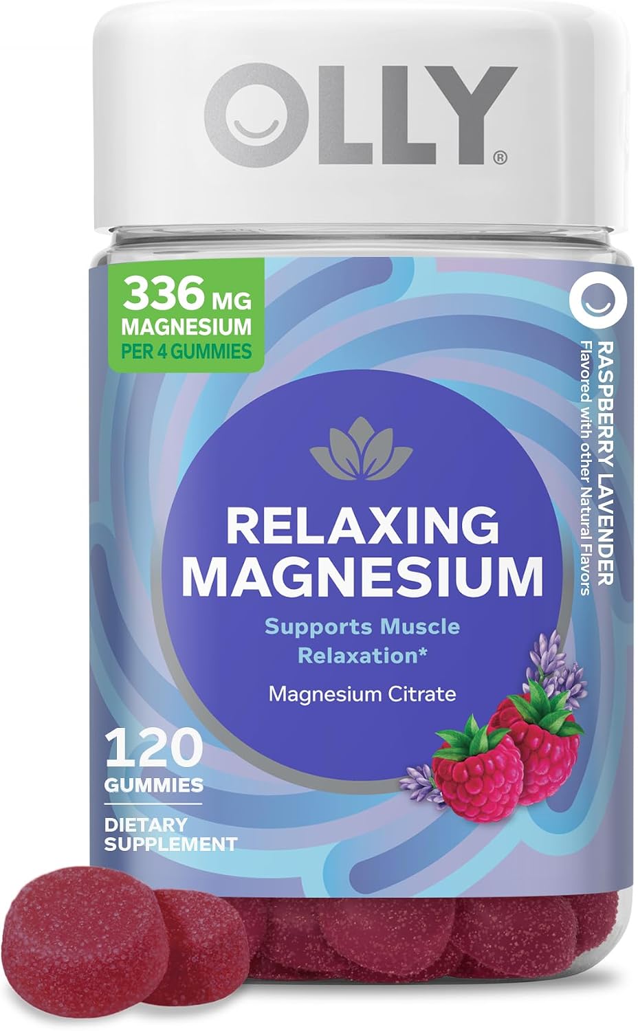 Relaxing Magnesium Gummies, Supports Muscle Relaxation* - 60 Count