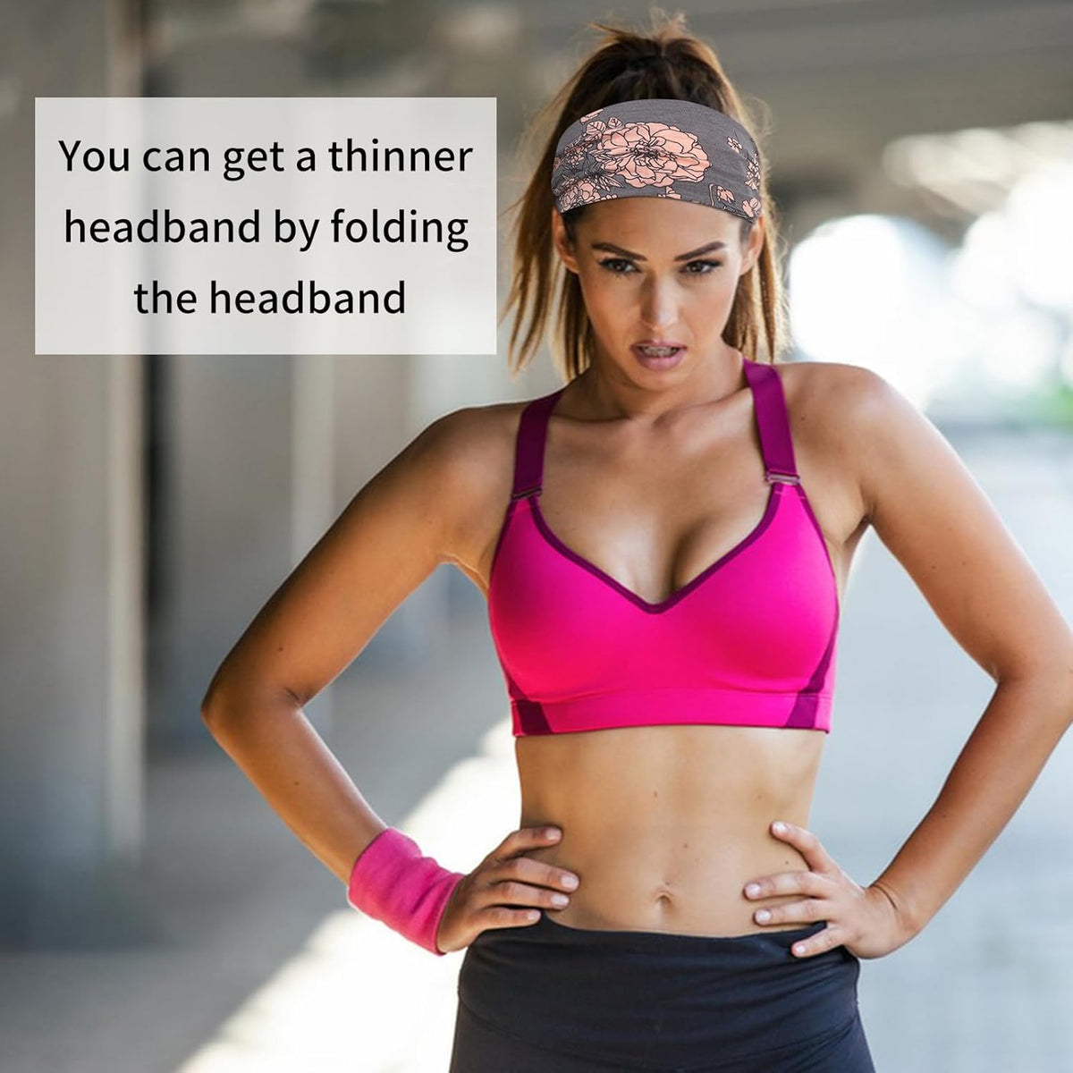 6Pcs Headbands Paisley Bandanas Head Bands Sweat Band Hair Wrap Headwrap Fashion Boho Wide Thick Workout Yoga Elastic Headbands Mens Cooling Running Sports Headband Sweatbands for Women and Men