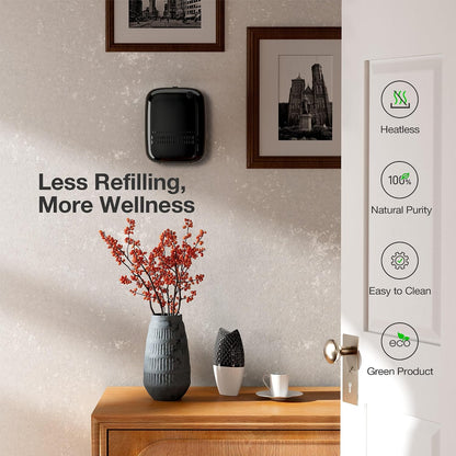 ANW Smart Waterless Essential Oil Diffuser for Large Room, White