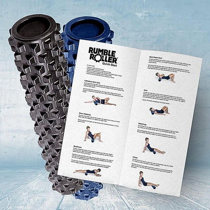 Original Textured Foam Roller - Deep Tissue, Self Myofacial Release Massage Therapy Roller ( 22" Gator Cross Frictional Massage)