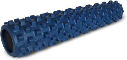 Original Textured Foam Roller - Deep Tissue, Self Myofacial Release Massage Therapy Roller ( 22" Gator Cross Frictional Massage)