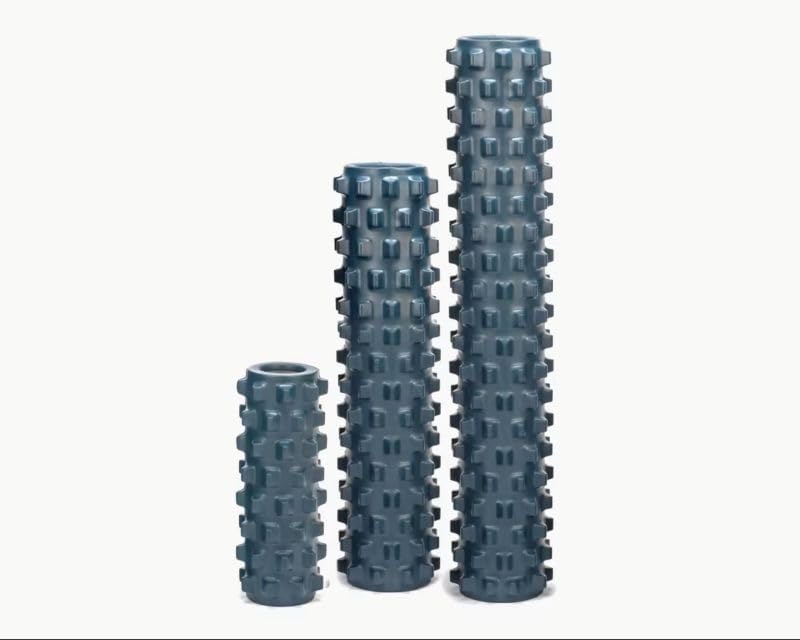 Original Textured Foam Roller - Deep Tissue, Self Myofacial Release Massage Therapy Roller ( 22" Gator Cross Frictional Massage)