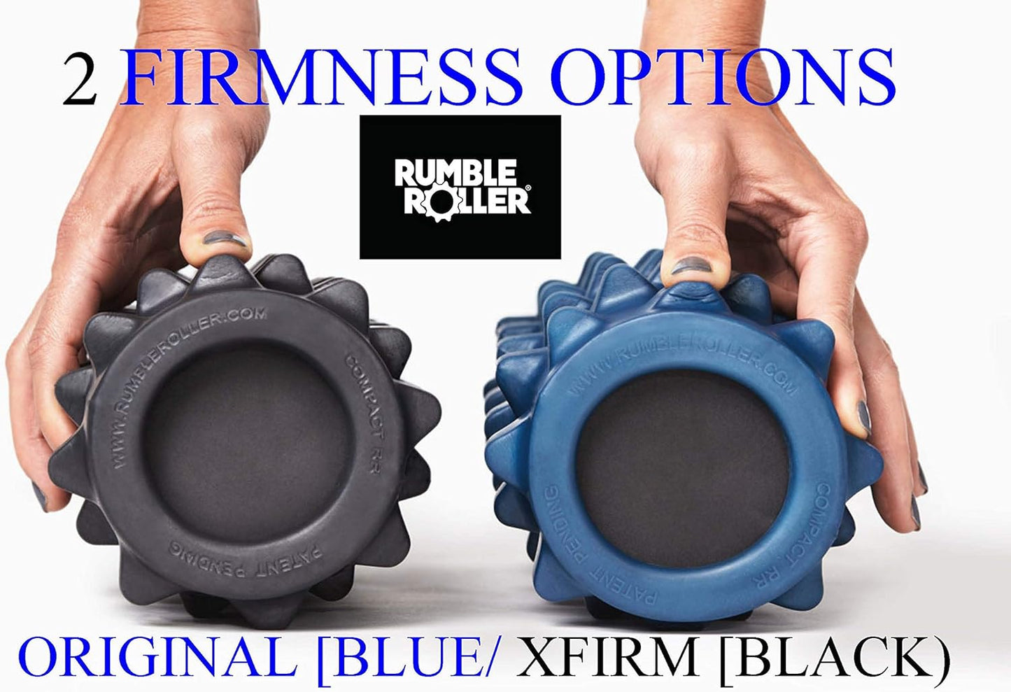 Original Textured Foam Roller - Deep Tissue, Self Myofacial Release Massage Therapy Roller ( 22" Gator Cross Frictional Massage)