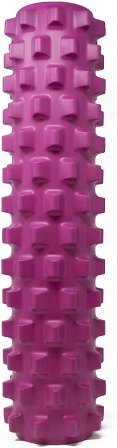 Original Textured Foam Roller - Deep Tissue, Self Myofacial Release Massage Therapy Roller ( 22" Gator Cross Frictional Massage)