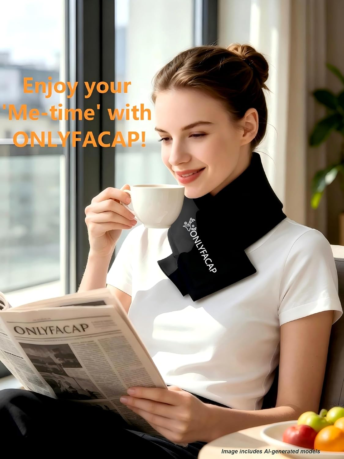 Flexible Neck Ice Pack Wrap,Gel Cold Therapy for Pain Relief