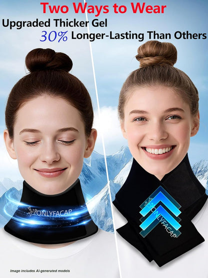 Flexible Neck Ice Pack Wrap,Gel Cold Therapy for Pain Relief