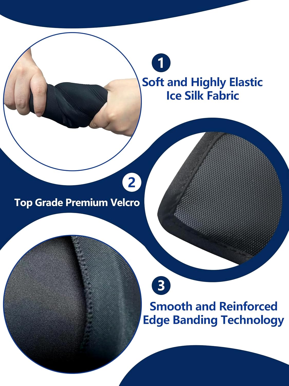 Flexible Neck Ice Pack Wrap,Gel Cold Therapy for Pain Relief