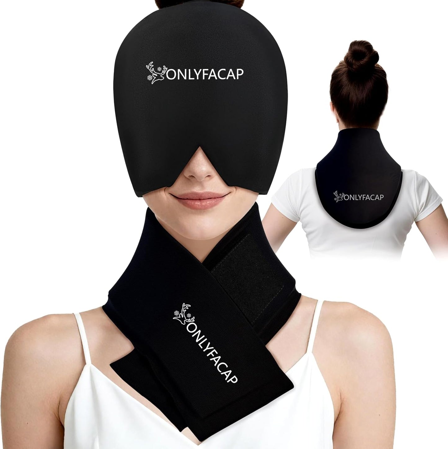 Flexible Neck Ice Pack Wrap,Gel Cold Therapy for Pain Relief