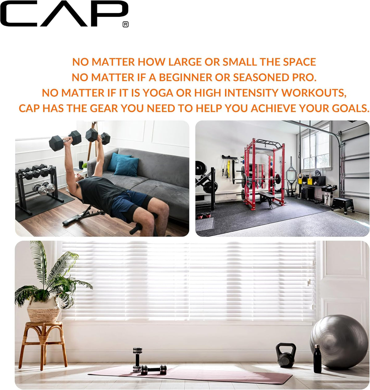 Rubber Coated Hex Dumbbell Set with Storage Rack | 100–210 lb Options, Space-Saving Vertical Compact Storage for Home Gym Strength Training