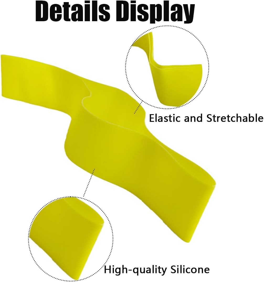 6PCS Ankle Strap for Swimming, Legs Resistance Exercise Swim Band, Aquatic Resistance Belt, General Swimming AIDS for Adults