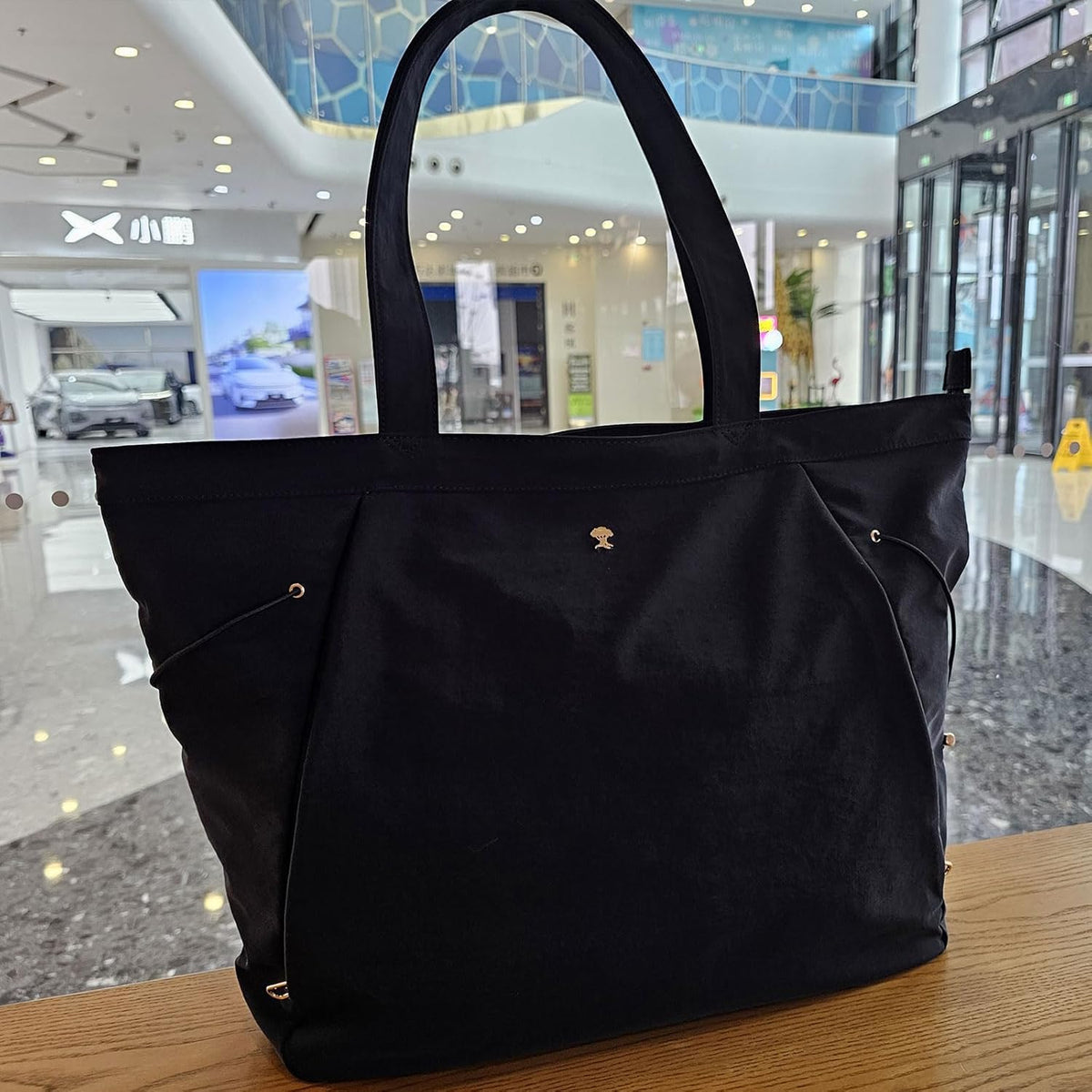 Yoga Tote Bag for Women Shoulder Bags Drawstring for Office Workout Travel Carryall Pilates Gym and Beach