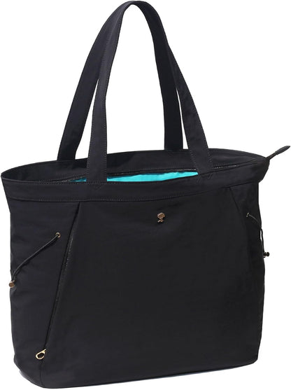 Yoga Tote Bag for Women Shoulder Bags Drawstring for Office Workout Travel Carryall Pilates Gym and Beach