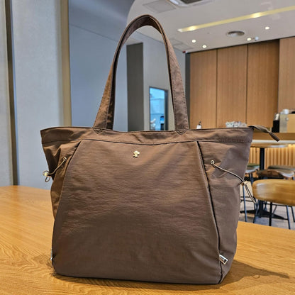 Yoga Tote Bag for Women Shoulder Bags Drawstring for Office Workout Travel Carryall Pilates Gym and Beach