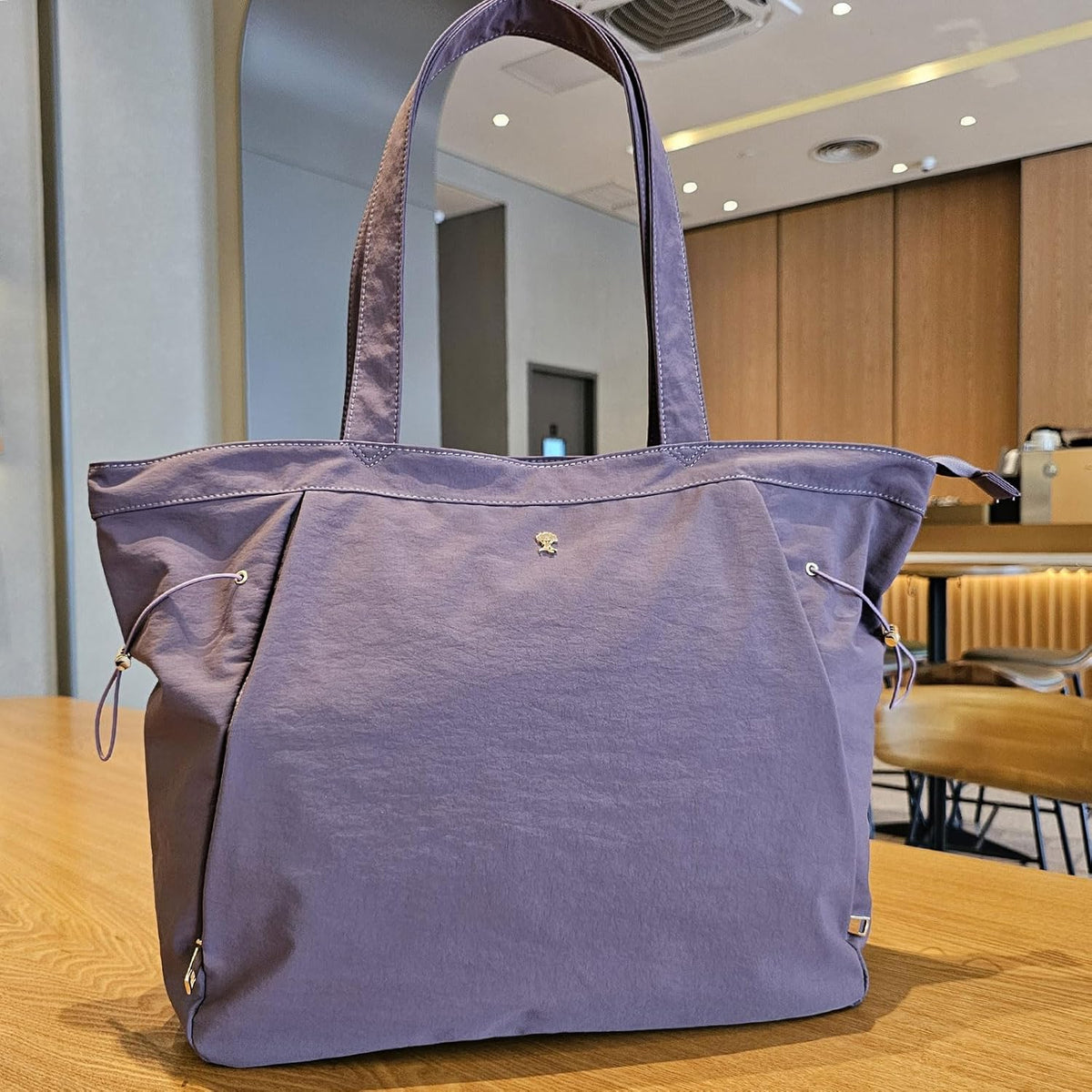 Yoga Tote Bag for Women Shoulder Bags Drawstring for Office Workout Travel Carryall Pilates Gym and Beach