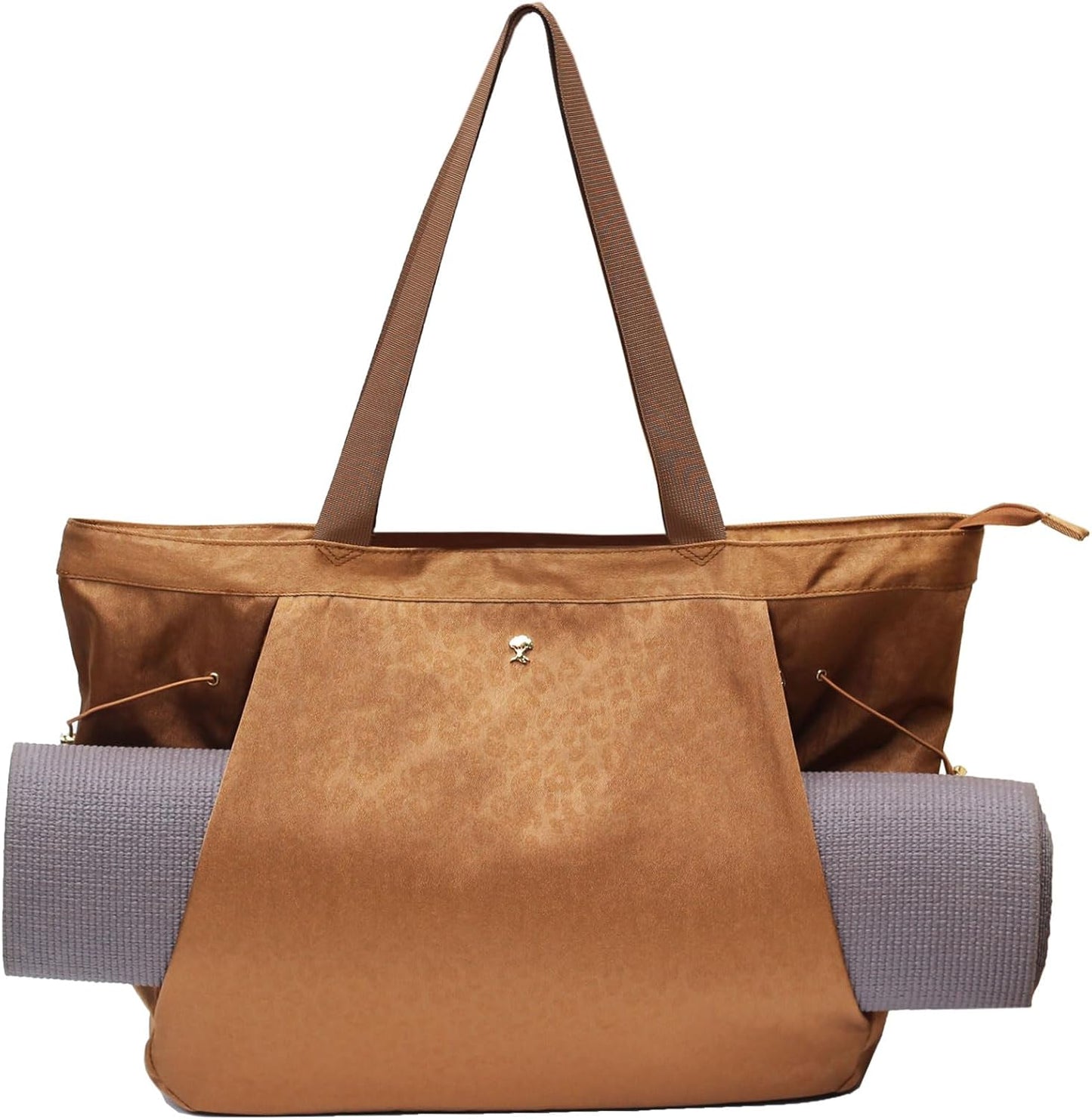 Yoga Tote Bag for Women Shoulder Bags Drawstring for Office Workout Travel Carryall Pilates Gym and Beach