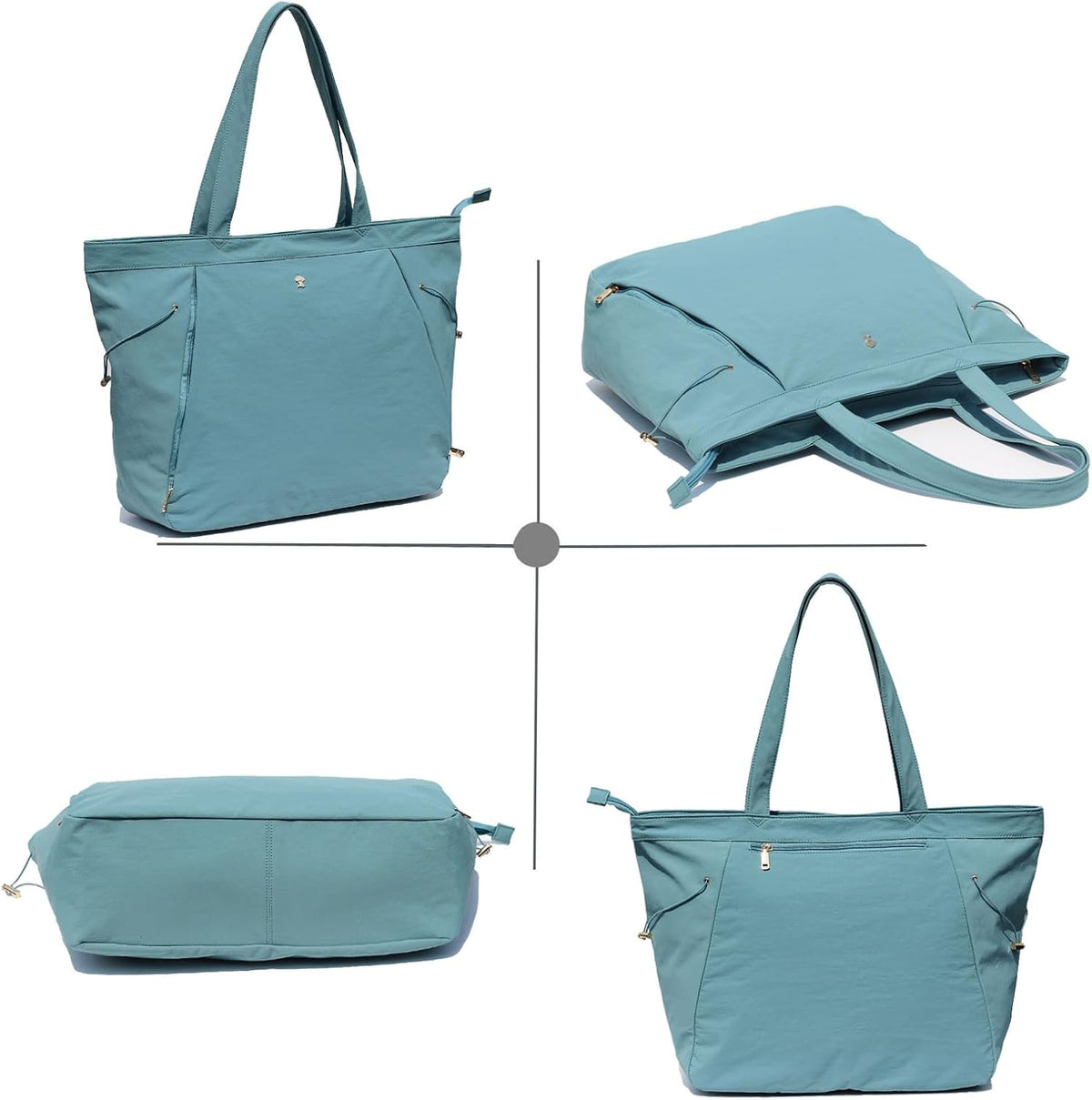 Yoga Tote Bag for Women Shoulder Bags Drawstring for Office Workout Travel Carryall Pilates Gym and Beach