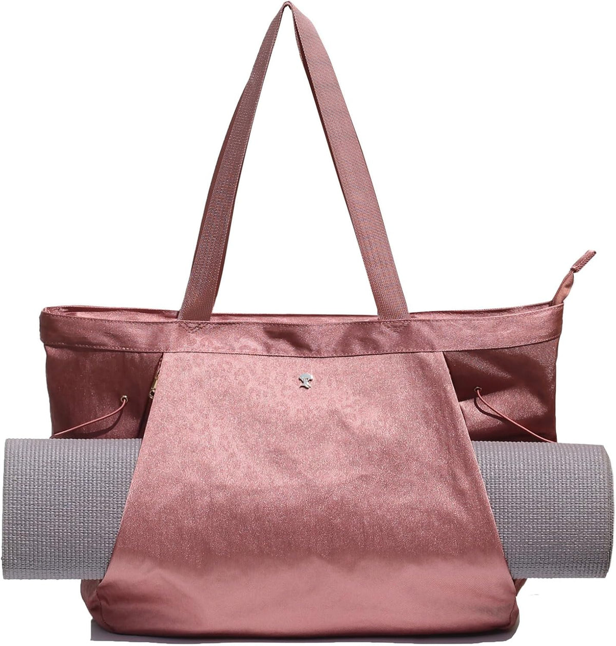 Yoga Tote Bag for Women Shoulder Bags Drawstring for Office Workout Travel Carryall Pilates Gym and Beach