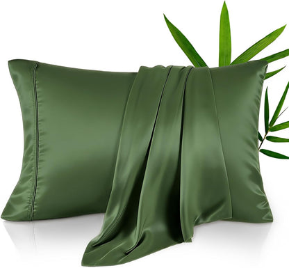 Queen Pillow Cases, Bamboo Viscose, Cooling Pillowcases