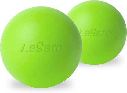Massage Lacrosse Balls for Myofascial Release,Yoga Deep Tissue Massage,Trigger Point Therapy and Foot Plantar Fasciitis,Muscle Soreness Massager Ball (2Pack,Deep Blue and Purple)