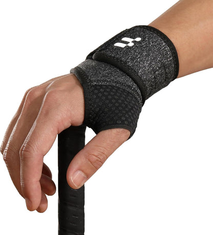 Wrist Brace with Soft Thumb Opening for Mild Carpal Tunnel Relief Tendonitis Arthritis Sprains (Not for Thumb), Compression Wrist Brace for Left Hand, Adjustable Wrist Support Wrap, 1 Unit