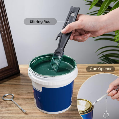 Paint Roller Kit, 9 Pack 6 Inch High Density Foam Paint Roller, Paint Tray with Liner, Mini Paint Rollers for Painting Walls, Small Paint Roller Tray Set