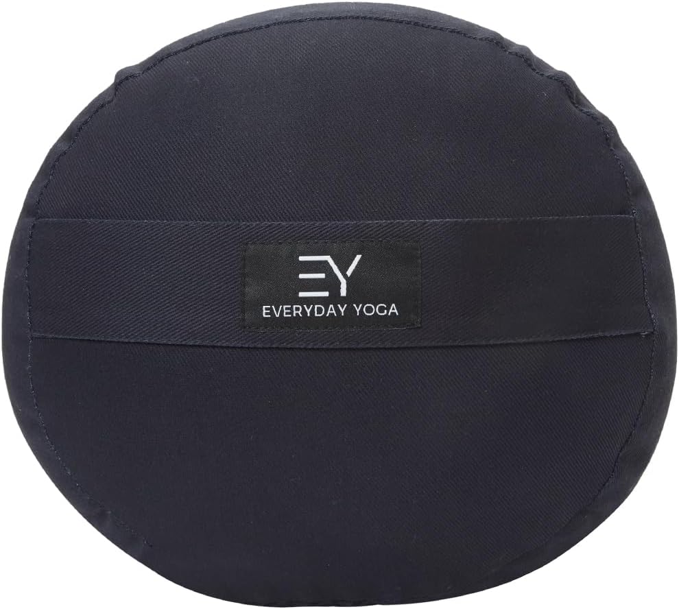 Premium Bolster, Soft & Supportive Meditation Pillow with Carry Handle, Lightweight Cushion for Restorative Yoga & Relaxation (Multi-Color)