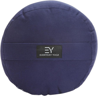 Premium Bolster, Soft & Supportive Meditation Pillow with Carry Handle, Lightweight Cushion for Restorative Yoga & Relaxation (Multi-Color)