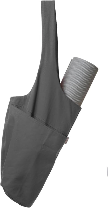 Yoga Mat Bag | The ORIGINAL YogiiiTote | Yoga Mat Carrier Tote Sling w/Large Side Pocket & Zipper Pocket | Fits Most Size Mats