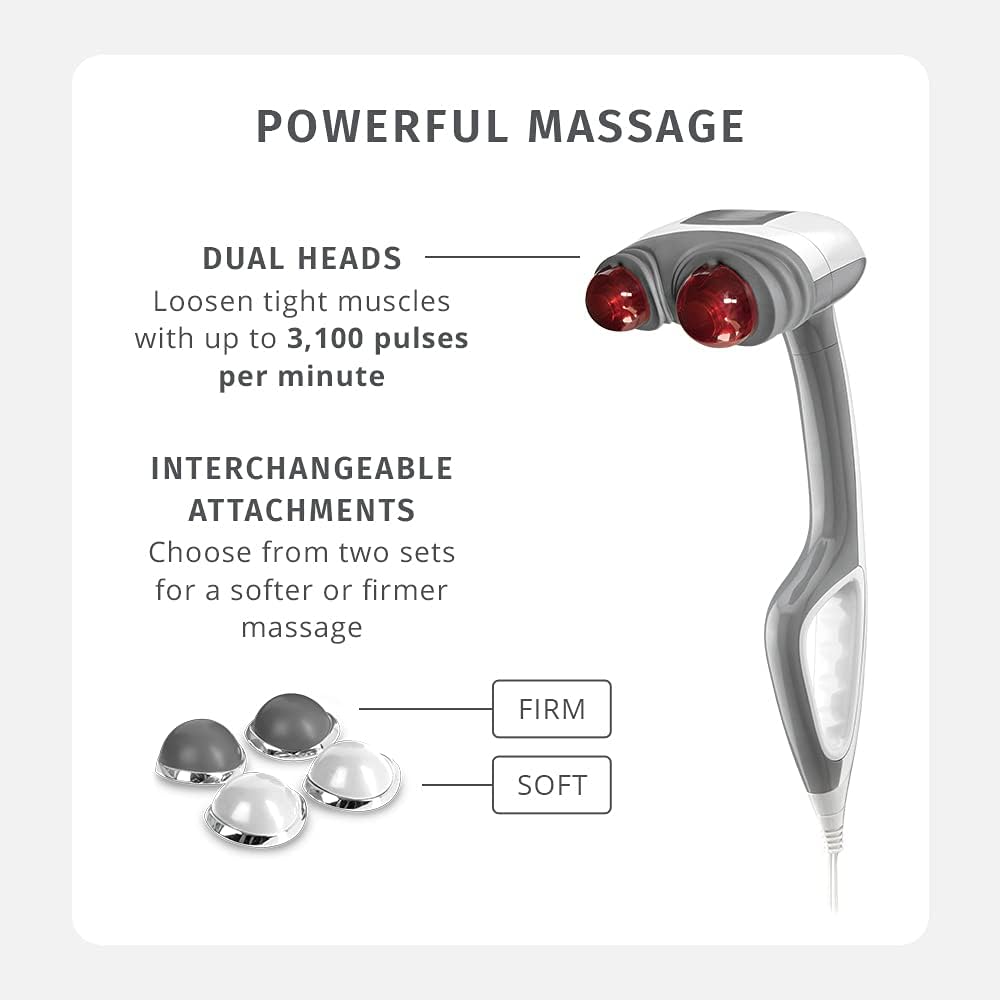 Back Massager Heated Automatic Percussion Body Massager