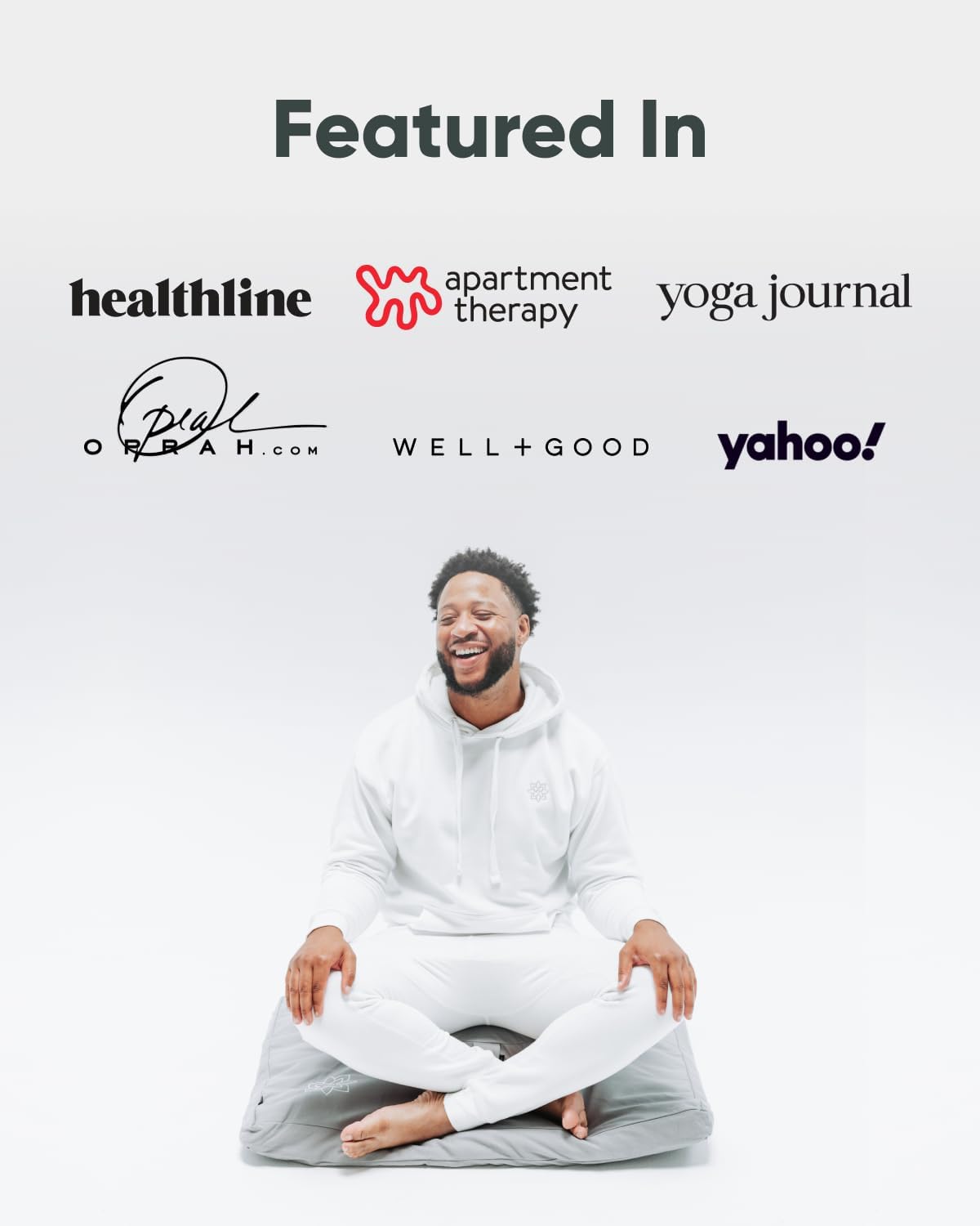 Zabuton Meditation Mat - Cotton Filled Yoga and Meditation Pad - Zabuton Meditation Cushion for Kneeling and Sitting Support - Large Rectangular Sitting Floor Pillow for Bench or Zafu