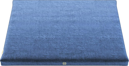 Zabuton Meditation Mat - Cotton Filled Yoga and Meditation Pad - Zabuton Meditation Cushion for Kneeling and Sitting Support - Large Rectangular Sitting Floor Pillow for Bench or Zafu