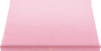 Zabuton Meditation Mat - Cotton Filled Yoga and Meditation Pad - Zabuton Meditation Cushion for Kneeling and Sitting Support - Large Rectangular Sitting Floor Pillow for Bench or Zafu