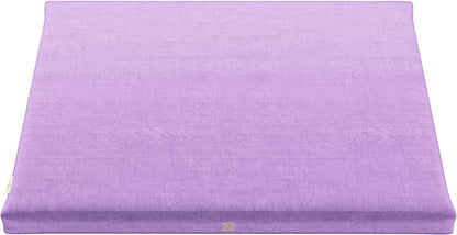Zabuton Meditation Mat - Cotton Filled Yoga and Meditation Pad - Zabuton Meditation Cushion for Kneeling and Sitting Support - Large Rectangular Sitting Floor Pillow for Bench or Zafu
