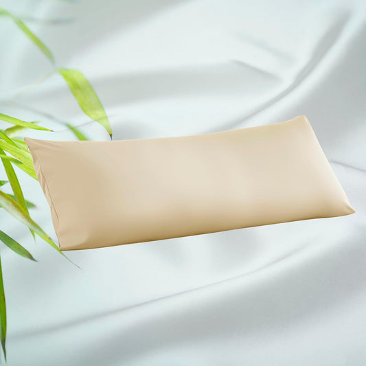King Size Bamboo Viscose Zippered Pillowcases, 2 Pack, Navy Blue