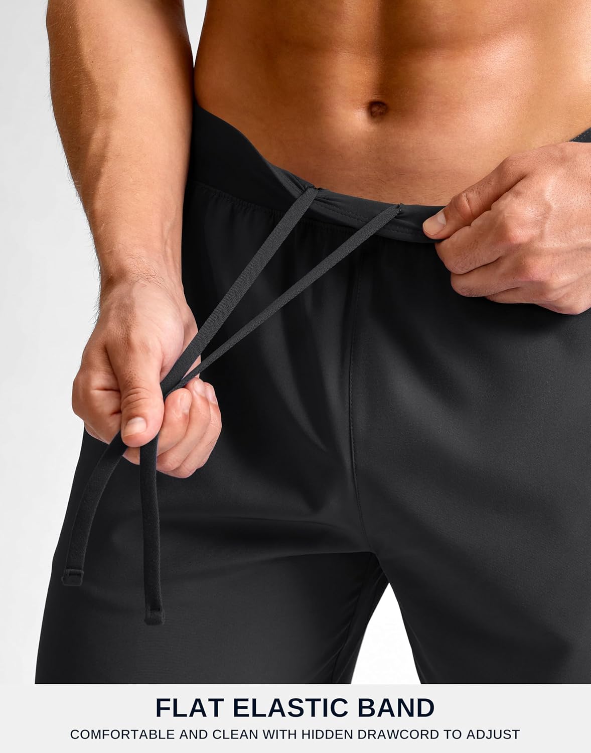 Men's Athletic Running Shorts 7"/5"/9" Zipper Pocket Lightweight Workout Gym Quick Dry Shorts Golf Tennis Hiking