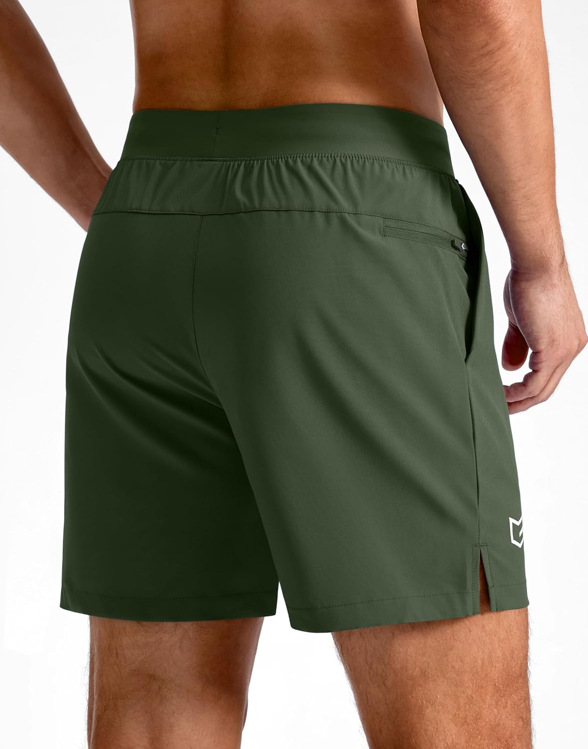 Men's Athletic Running Shorts 7"/5"/9" Zipper Pocket Lightweight Workout Gym Quick Dry Shorts Golf Tennis Hiking