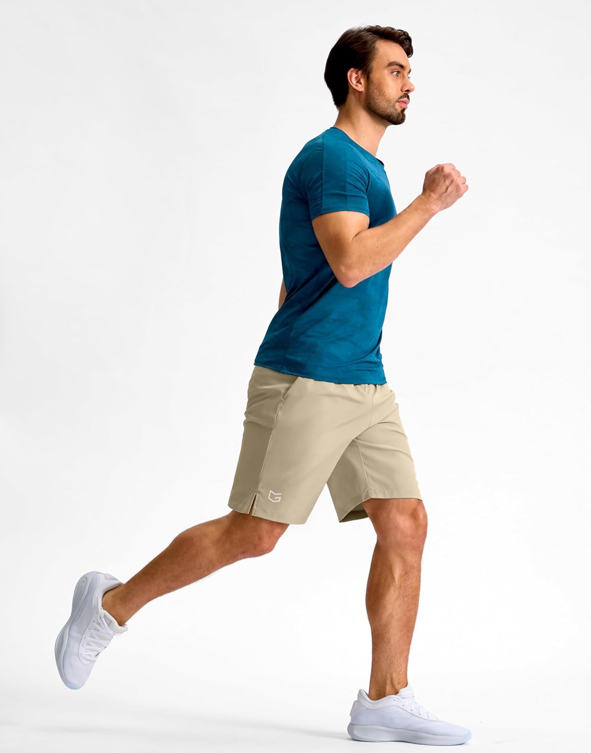Men's Athletic Running Shorts 7"/5"/9" Zipper Pocket Lightweight Workout Gym Quick Dry Shorts Golf Tennis Hiking