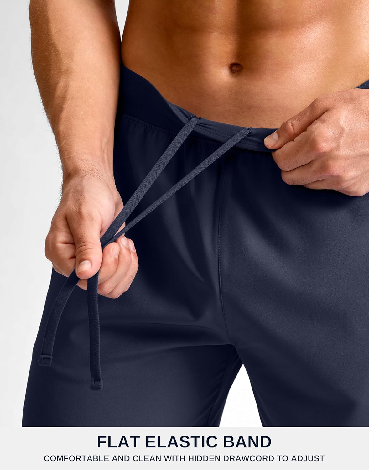 Men's Athletic Running Shorts 7"/5"/9" Zipper Pocket Lightweight Workout Gym Quick Dry Shorts Golf Tennis Hiking