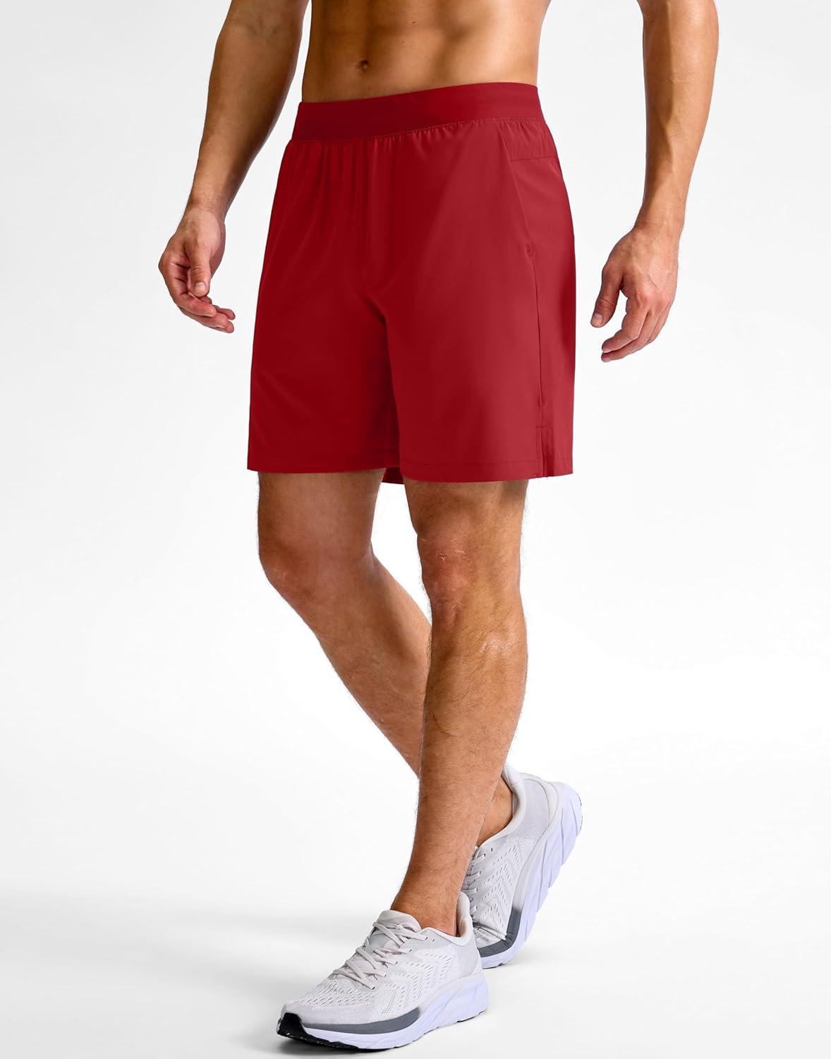 Men's Athletic Running Shorts 7"/5"/9" Zipper Pocket Lightweight Workout Gym Quick Dry Shorts Golf Tennis Hiking